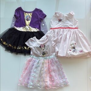 Disney Dresses Bundle 2T